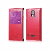 Чехол Xoomz для Samsung Galaxy S5 Original Oil Wax Leather Rose (side-open)