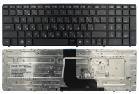 Оригінальна клавіатура HP Elitebook 8560W 8570W чорна Fingerpoint