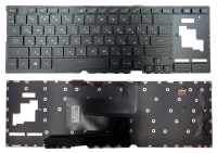 Оригінальна клавіатура Asus ROG Zephyrus S GX701GV GX701GX чорна без рамки Прямий Enter підсвітка RGB UKR