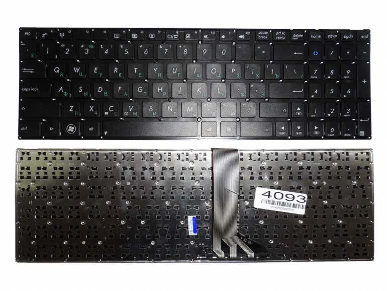 Оригінальна клавіатура Asus A55N A56 K56 S56 S550 S550C S550V S550X K555L X555Y X553M K553M F553M S500C V500C VM510L чорна без рамки Прямий Enter