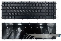 Клавиатура для ноутбука Dell Inspiron 15-5565 5567 5568 5665 7566 7569 7588 17-5765 5770 7778 7779 черная без рамки Прямой Enter