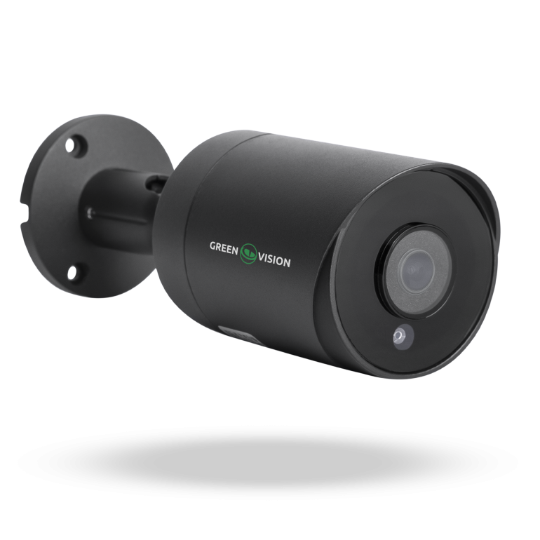 Наружная IP камера GreenVision GV-157-IP-COS50-30H POE 5MP Dark Grey (Ultra)