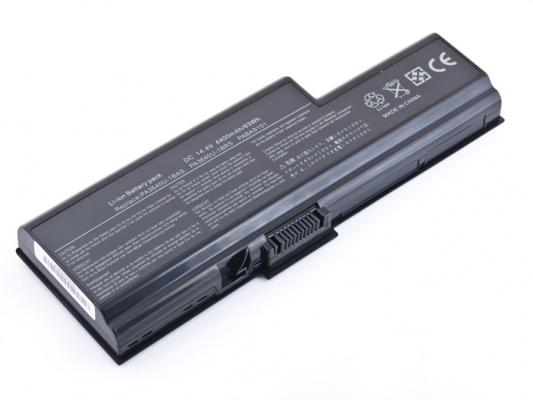 Батарея Toshiba Qosmio F50 F55 PA3640 14.4V 4400mAh, черная