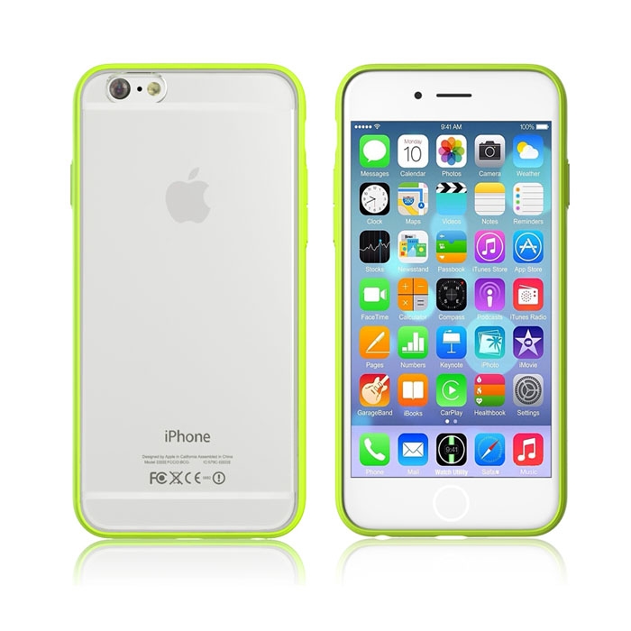 Чехол Devia для iPhone 6 Plus/6S Plus Hybrid Lemon Green