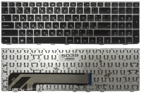 Клавиатура HP ProBook 4535S 4530S 4730S черная/серая Прямой Enter замкнутые контакты тип 2