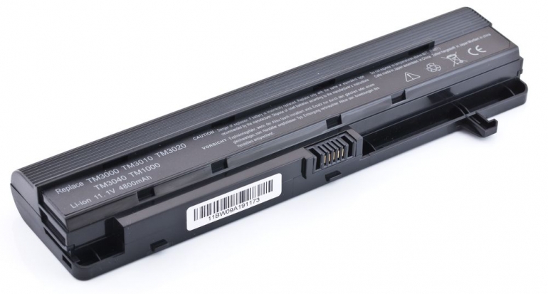 Батарея Acer TravelMate 3200 С200 11.1V 4800mAh, черная