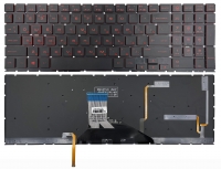 Оригінальна клавіатура HP Omen 15-DH 15-DC чорна без рамки Прямий Enter підсвітка RED