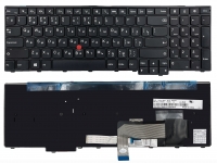 Оригінальна клавіатура Lenovo ThinkPad E531 E540 L540 T540P L560 W540 W541 W550 чорна fingerpoint