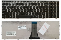 Оригінальна клавіатура Lenovo IdeaPad G50-30 G50-45 G50-70 Z50-70 B50-30 B50-45 E51-80 Z51-70 G70-80 Z70-70 500-15ACZ 500-15ISK чорна/срібна