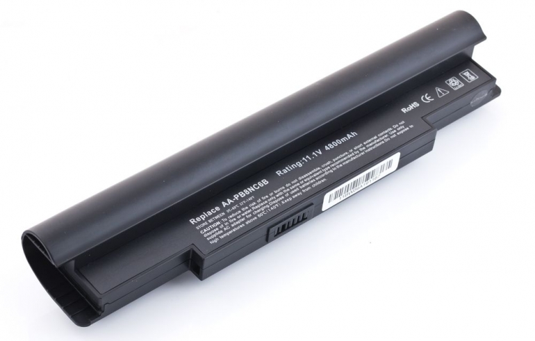Батарея Samsung NC10 ND10 N110 N120 11.1V 4800mAh, черная