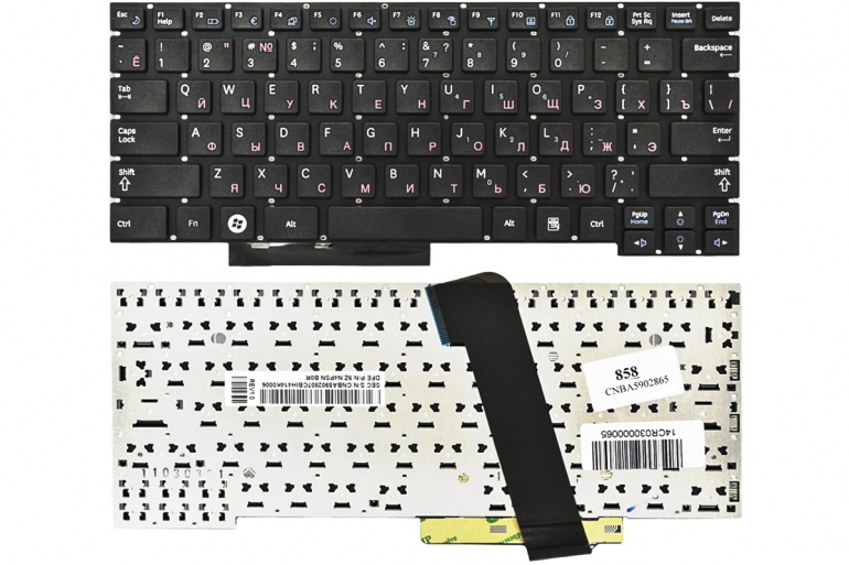 Клавиатура Samsung X128 черная