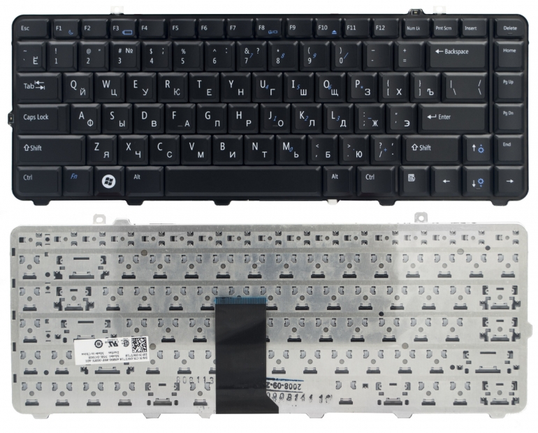 Оригинальная клавиатура Dell Studio 1555 1557 1558 черная