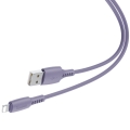 Кабель Baseus Colorful USB 2.0 to Lightning 2.4A 1.2M Фіолетовий