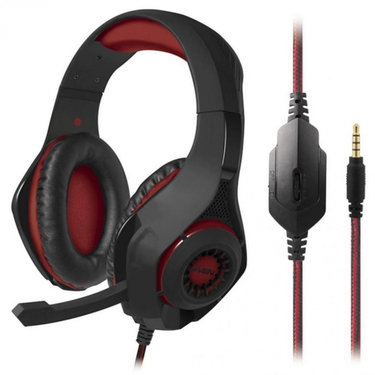 Наушники Sven AP-G886MV Black/Red