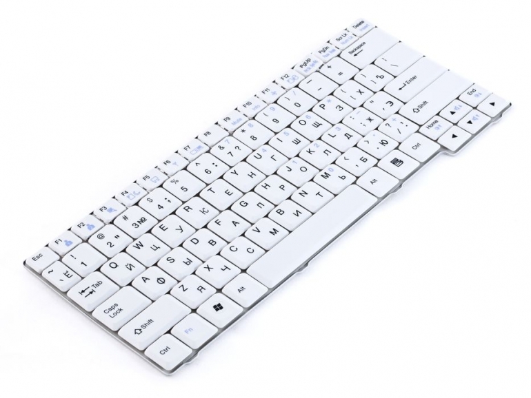 Клавиатура LG E200 E210 E300 E310 ED310, белая