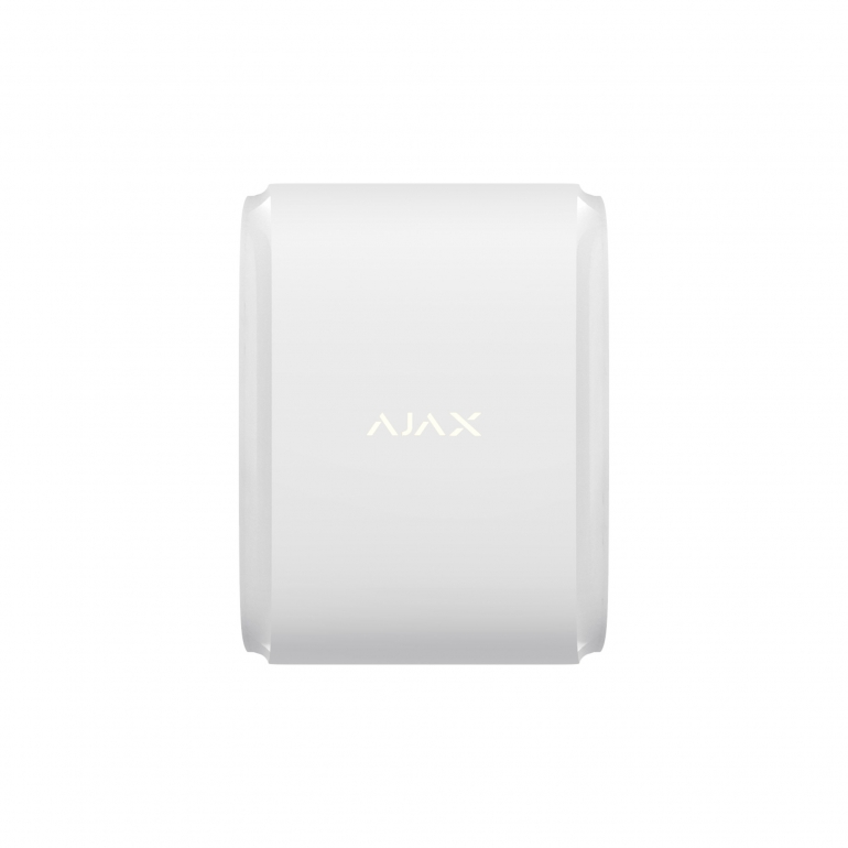 Бездротовий вуличний двонаправлений датчик руху штора Ajax DualCurtain Outdoor Білий