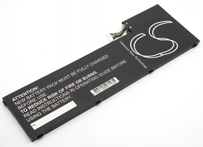 Батарея Acer Aspire Timeline Ultra M3 M5 Iconia Tab W700 11.1V 4850mAh, черная