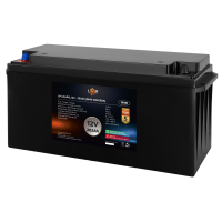 Аккумулятор LogicPower Lifepo4 для ИБП 12V (12,8V) - 202 Ah (2586Wh) (BMS 100A/50A) пластик для ИБП
