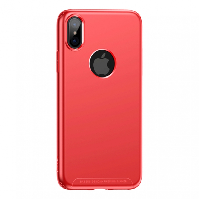 Чехол Baseus для iPhone X/Xs Soft Case Red