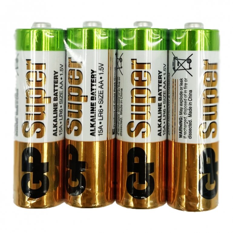 Батарейка GP Super Alkaline LR6 АА 1.5V 4шт.