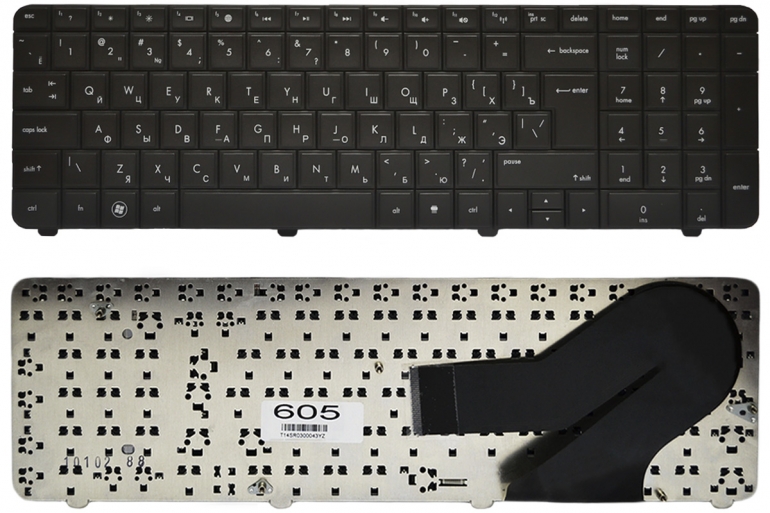 Клавіатура HP Compaq CQ72 G72 чорна