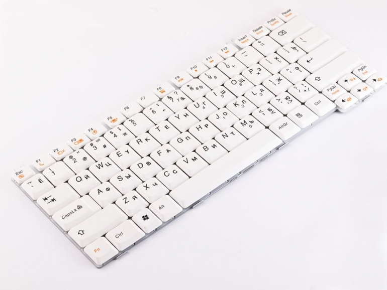 Клавіатура Lenovo IdeaPad Y330 Y430 U330 C100 C200 C460 C465 C510 N200 V100 F31 F41 F51 біла