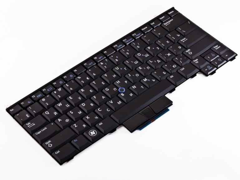 Клавиатура Dell Latitude E4310 E4300 черная PointStick