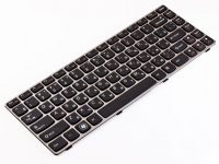 Клавіатура Lenovo IdeaPad Z360 чорна/бронзова