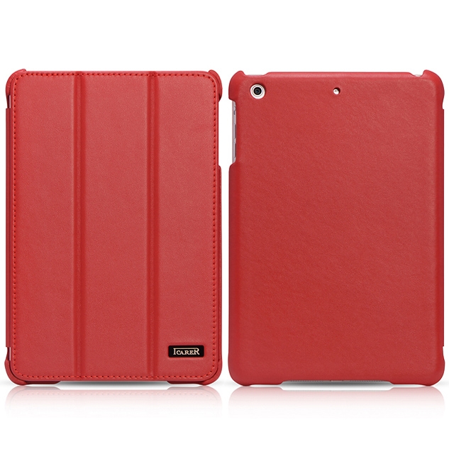 Чехол iCarer для iPad Mini/Mini2/Mini3 Ultra-thin Genuine Red