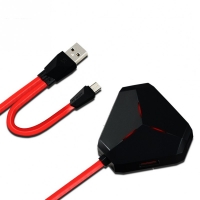 USB Hub Remax RU-U3 2.1A 3 port Black