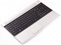 Клавиатура Samsung RC508 RC510 RC520 RV509 RV511 RV513 RV515 RV518 RV520 черная/серая в корпусе