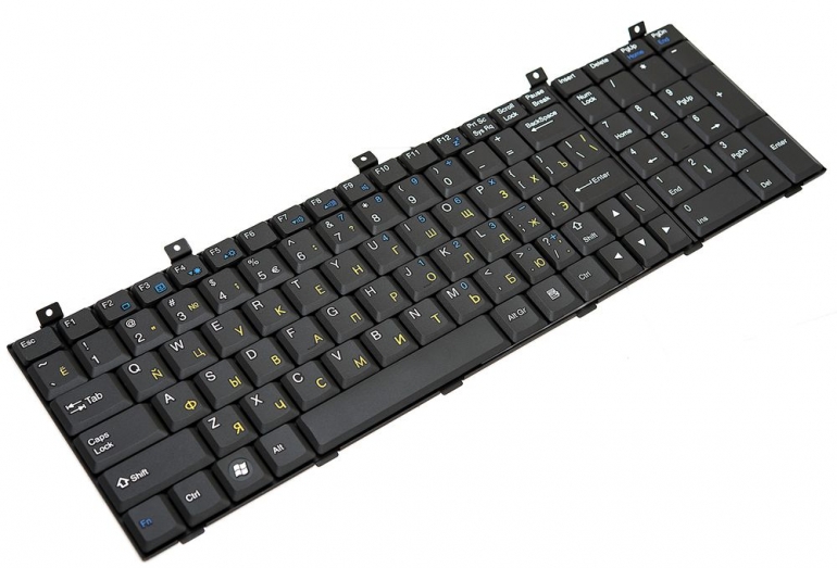 Клавиатура MSI MS-1683 CR600 LG E500 черная