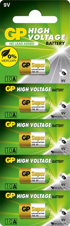 Батарейка GP Alkaline 10A 9V 1шт.