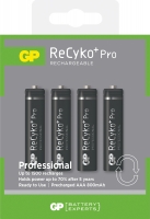 Аккумуляторная батарейка GP ReCyko+ Pro Professional AAA 1.2V 850mAh 4шт.