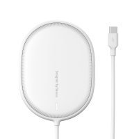 Беспроводное зарядное устройство Baseus Light Magnetic 15W для iPhone 12 Белый