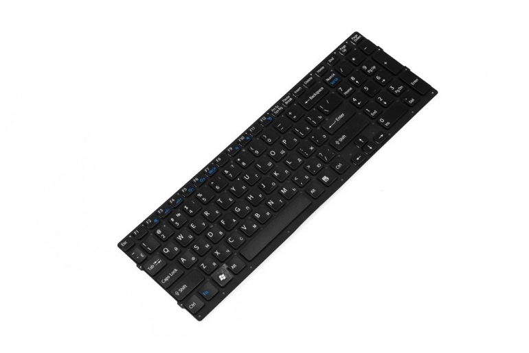Клавиатура Sony VPC-EC Series черная без рамки Прямой Enter