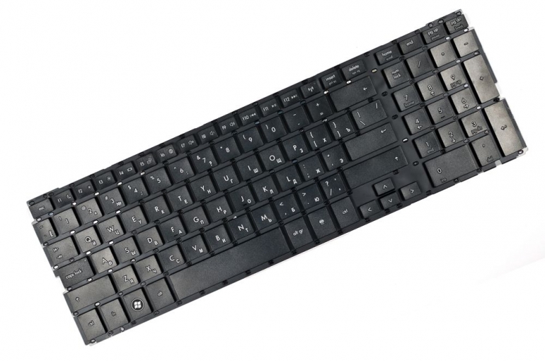 Клавіатура HP ProBook 4520 4520S 4525 4525S 4720 4720S чорна без рамки Прямий Enter
