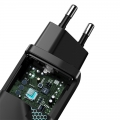 Сетевое зарядное устройство Baseus GaN2 Lite 2 порта, USB + Type-C 65W Черный