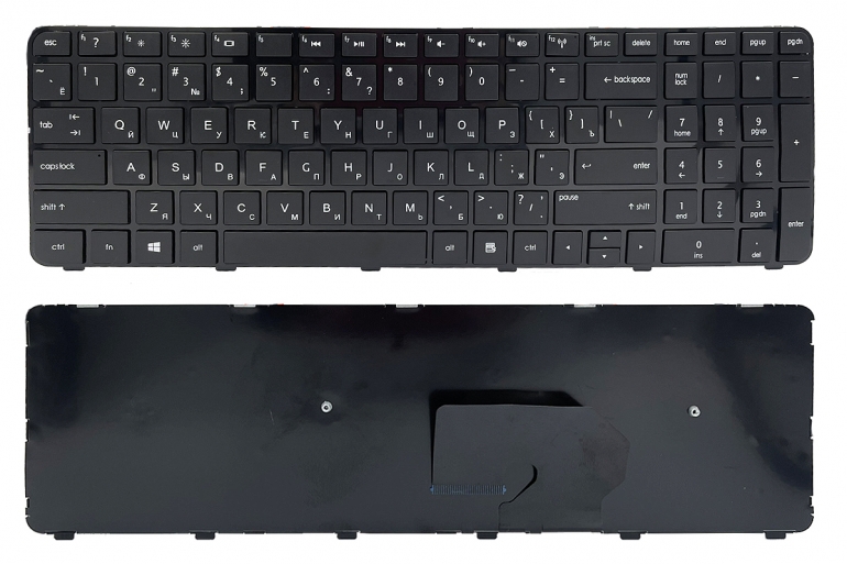Клавіатура HP Pavilion DV7-6000 чорна