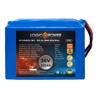 Аккумулятор LogicPower Lifepo4 36V-202 Ah (BMS 60A/30A)