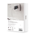 Сетевое зарядное устройство Baseus Mirror Lake Intelligent, 3 порта USB, 3.4A, Черный