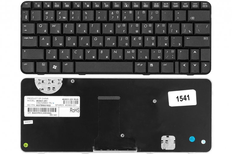 Клавиатура HP Compaq CQ20 2230 черная