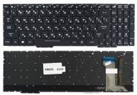 Оригинальная клавиатура Asus ROG GL553VD GL553VE GL553VW FX553VD FX753VD ZX553VD черная без рамки подсветка PWR Прямой Enter RGB