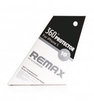 Защитная пленка Remax для iPhone 5/5S/5SE (front + back) - бриллиантовая 360°