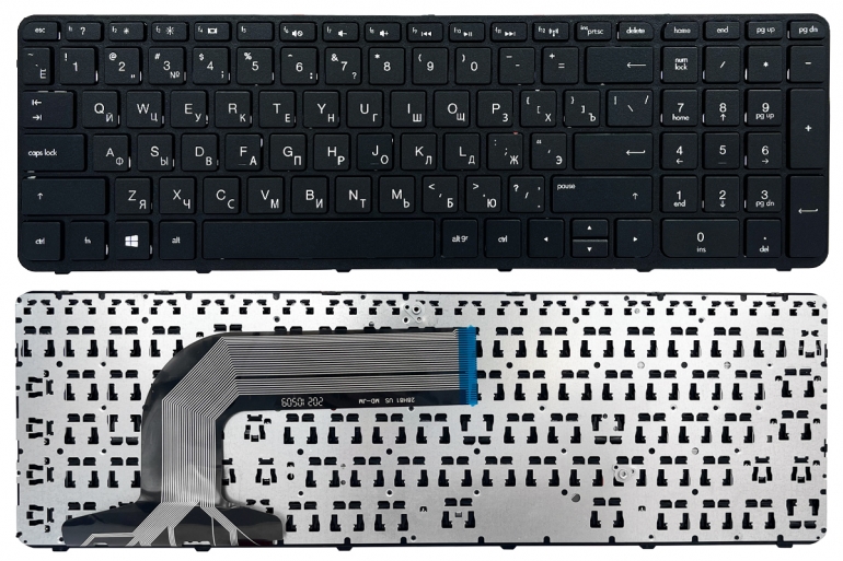 Клавиатура HP Pavilion 17 17-N 17-E черная