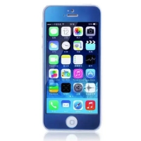 Защитное cтекло Remax для iPhone 5, iPhone 5S, iPhone 5SE Colorful Blue, 0.2mm, 9H