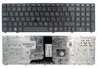 Оригинальная клавиатура HP EliteBook 8760W 8770W графитовая Прямой Enter PointStick
