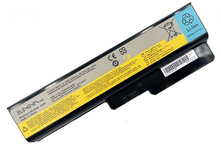 Батарея Elements MAX для Lenovo IdeaPad Z360 G430 G450 G530 N500 51J0226 L08L6C02 11.1V 5200mAh