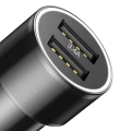 Автомобильное зарядное устройство Baseus Small Screw 3.4A Dual-USB Lightning Черный