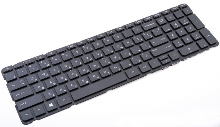 Клавіатура HP Pavilion 15-E 15-N 15T-E 15T-N 15Z-E 250 G3 255 G2 255 G3 чорна без рамки